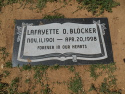 Lafayette O Blocker 