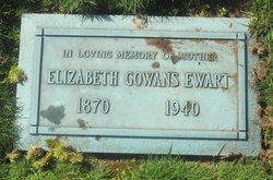 Elizabeth <I>Gowans</I> Ewart 