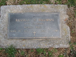 Russell W Bauman 