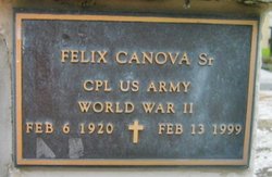 CPL Felix Canova Sr.