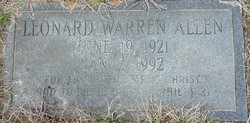 Leonard Warren Allen 