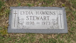 Lydia Eugene <I>Hawkins</I> Stewart 