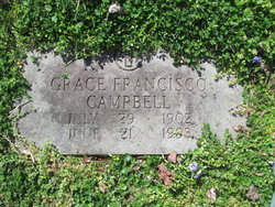 Grace <I>Francisco</I> Campbell 