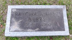 Francina A “Franky” <I>Mason</I> Bilbro 