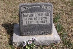 Margaret Mariah “Maggie” <I>McGrew</I> Kirk 
