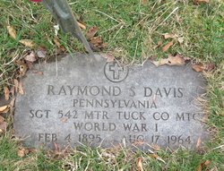 Raymond S Davis 
