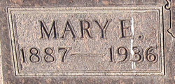 Mary Elizabeth “Mabel” <I>Lackman</I> Popp 