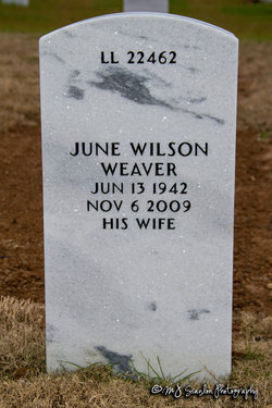 June <I>Wilson</I> Weaver 