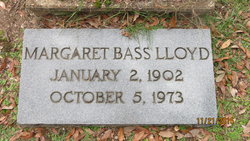 Margaret Clara <I>Bass</I> Lloyd 