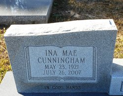 Ina Mae <I>Cunningham</I> Brown 
