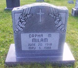 Orpha M Milam 