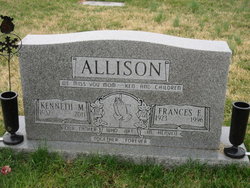 Frances E <I>Rowles</I> Allison 