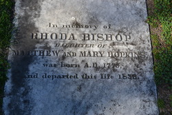 Rhoda <I>Hopkins</I> Bishop 