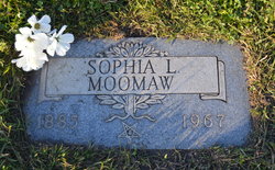 Sophia L. <I>Hurt</I> Moomaw 