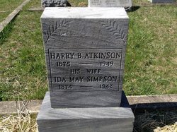 Ida May <I>Simpson</I> Atkinson 