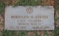 Bernard M Atkins 