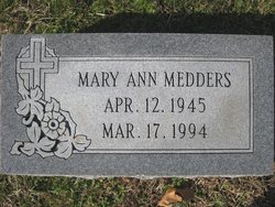 Mary Ann <I>Key</I> Medders 