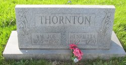 Henrietta <I>Garrett</I> Thornton 
