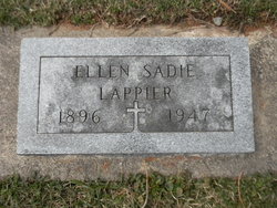 Sarah Ellen “Sadie” <I>Burns</I> Lappier 