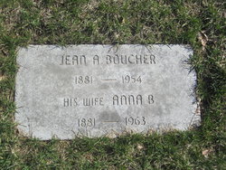 Anna <I>Bernard</I> Boucher 