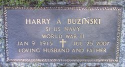 Harry A Buzinski 