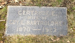 Gertrude E. <I>Patten</I> Bartholomew 
