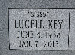 Lucell “Sissy” <I>Key</I> Lewis 