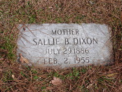 Sallie B. <I>Batchelor</I> Dixon 