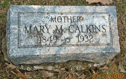 Mary Magdaline <I>Schlosser</I> Calkins 