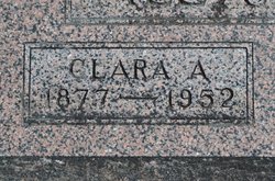 Clara A <I>Bruce</I> Alexander 