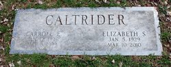 Elizabeth “Bettie” <I>Smith</I> Caltrider 