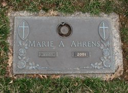 Marie A. <I>Tolbert</I> Ahrens 