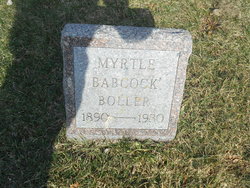 Myrtle <I>Bee</I> Babcock Boller 