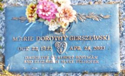 Marie Dorothy <I>Hoffman</I> Gerszewski 