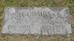 Sophronia Elizabeth <I>Coombs</I> Coombs 