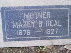 Mazey Beatrice <I>Jackson</I> Deal 