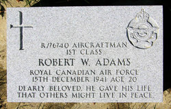 Aircraftman 1st Class Robert William Adams 