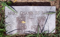 Mary <I>Chambliss</I> Bailey 