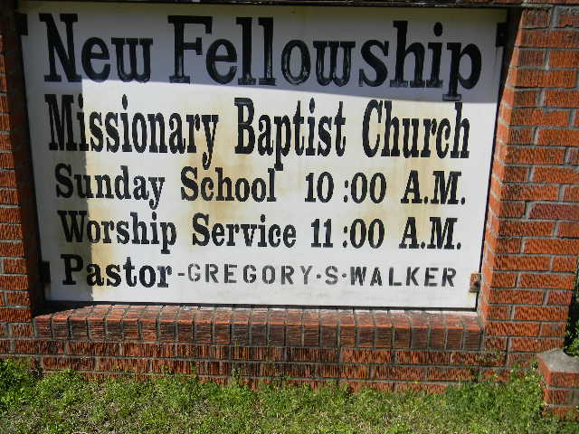 New Fellowship Missionary Baptist Church Cemetery