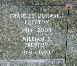 Frances Viola “Fran” <I>Durward</I> Preston 