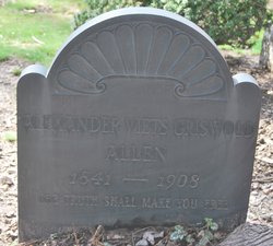 Alexander Viets Griswold Allen 