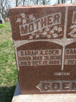 Sarah A <I>Fenter</I> Coen 