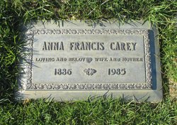 Anna Francis <I>Schmitt</I> Carey 