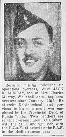 Pilot Officer John Kay Murray 
