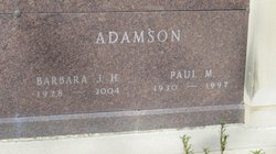 Barbara J. H. Adamson 