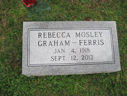 Rebecca Mosley <I>Graham</I> Ferris 