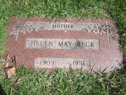 Helen May <I>Sass</I> Beck 