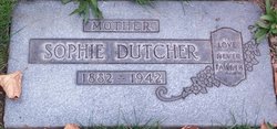 Sophia <I>Handler</I> Dutcher 