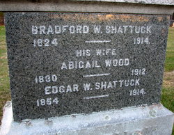 Abigail <I>Wood</I> Shattuck 
