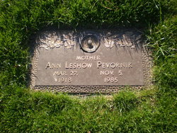 Ann <I>Leshow</I> Pevornik 